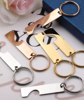 weddingcouples Couple Keychain Set, Custom 2 Pcs Heart Keychain